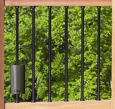 Deckorators Classic Round Aluminum Deck Balusters